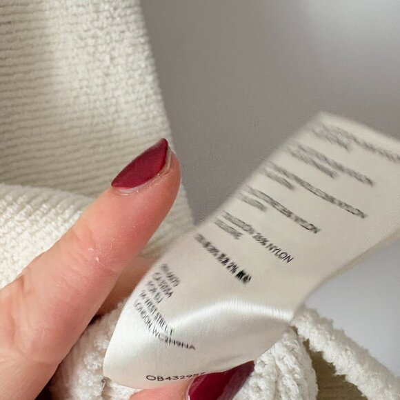 Free People Ottoman Slouchy Tunic Sweater Top Ecru White Size Small - Picture 8 of 10